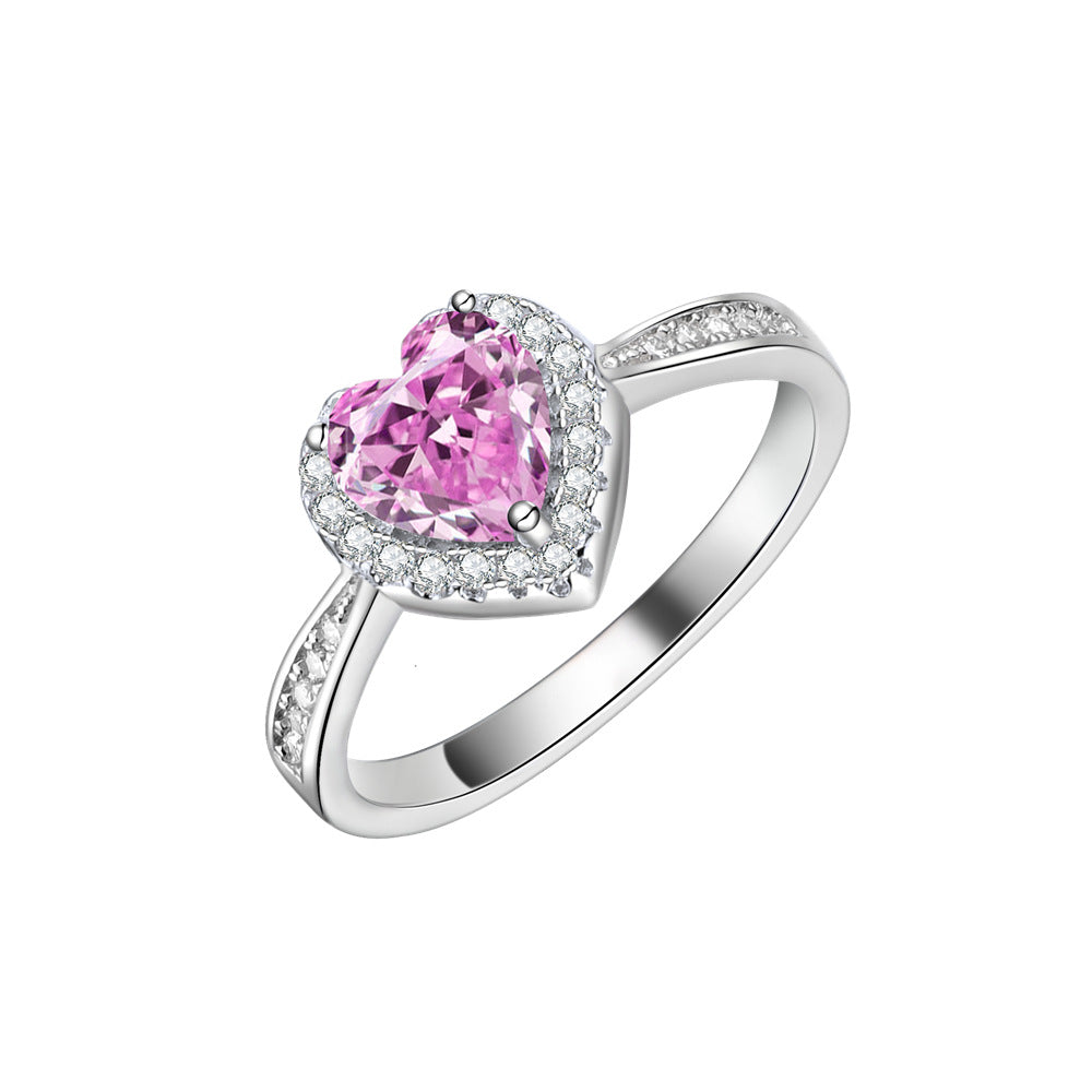 heart diamond ring
