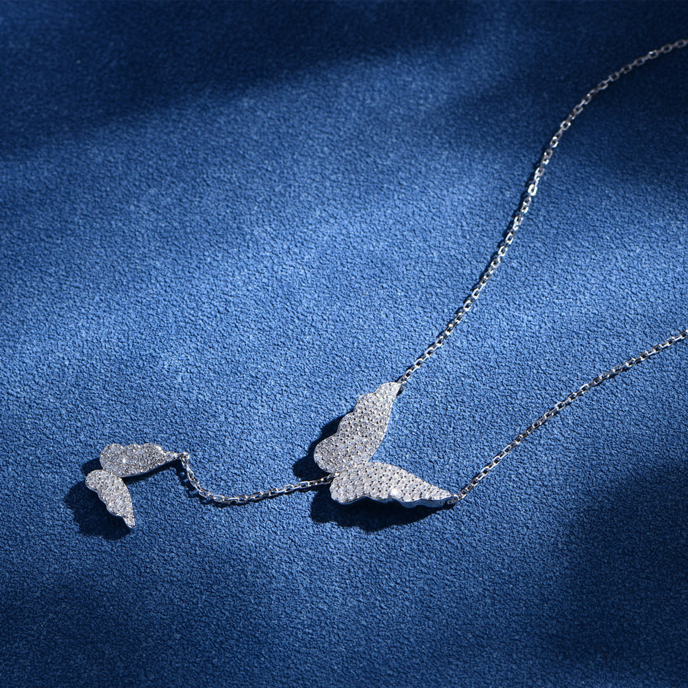 butterfly tassel pendant