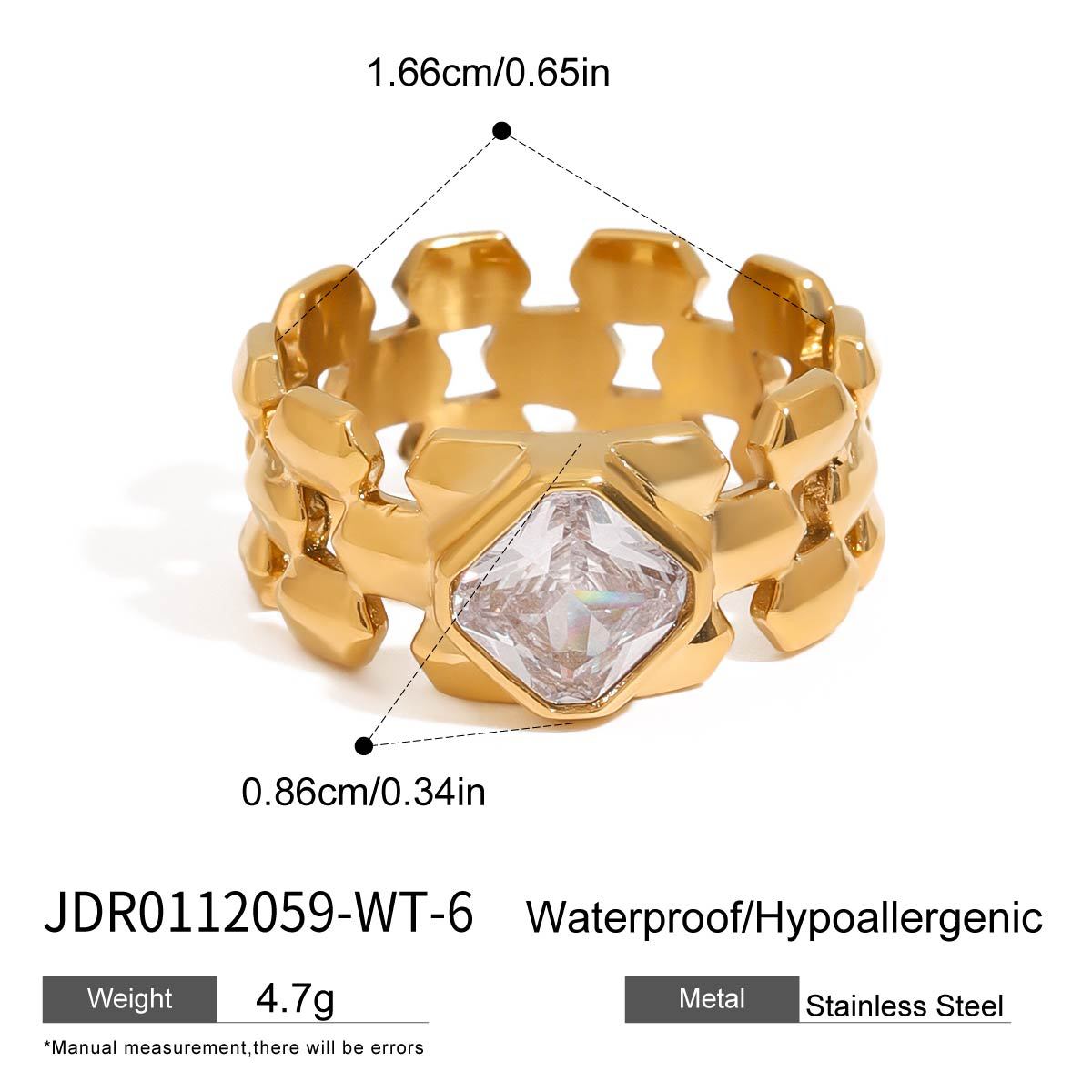 Sadie Stackable Gold rings