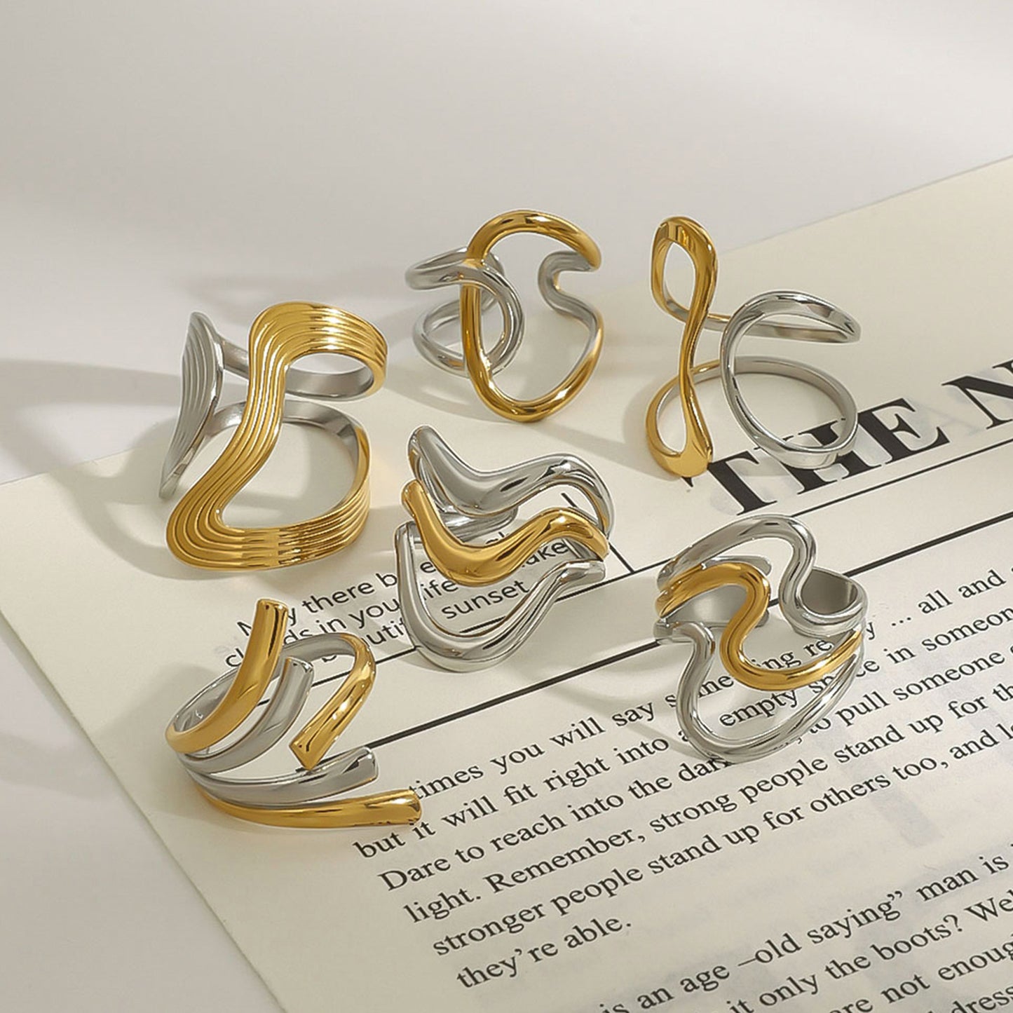 Maria Stackable rings