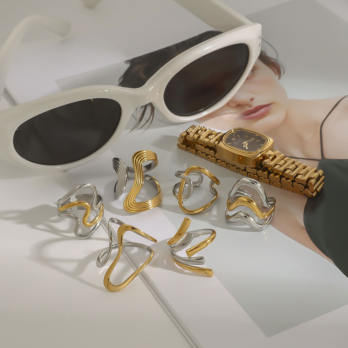 Maria Stackable rings