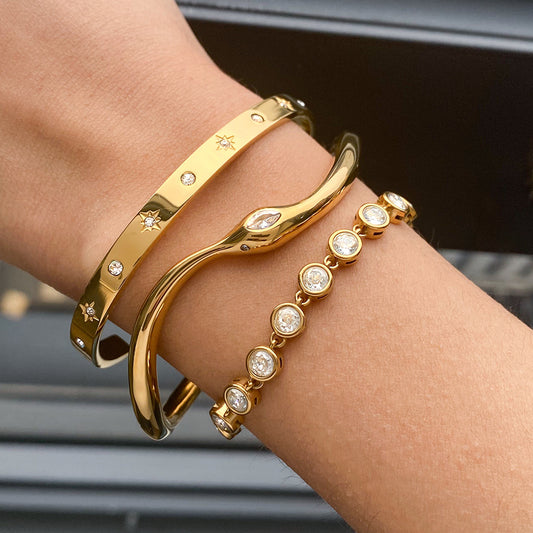 Ayla stackable bracelets