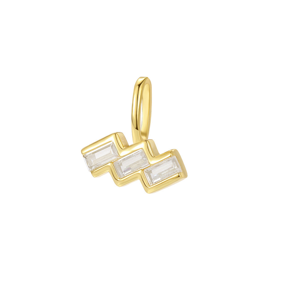 stars signs and birth stone charms