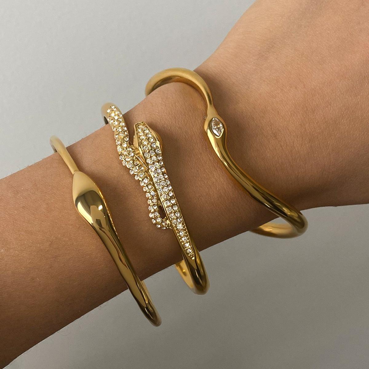 Everly snake bracelets
